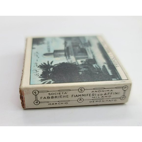 Tripoli Merhari Hotel Milan and Una Via Safety Matches Arabic? Vintage CT415 - Picture 4 of 7